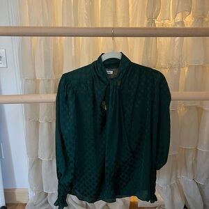 Elegant Green Women's Top